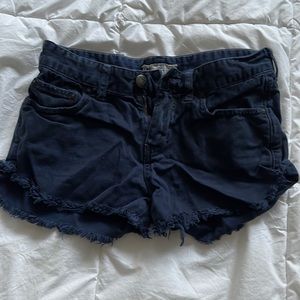 Hardly worn Free People jean shorts